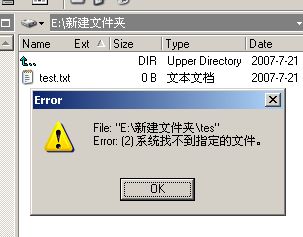ERROR ScreenShot