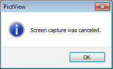 Screen capture was cancelled.