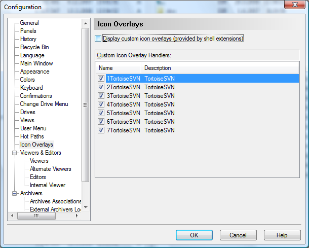 Disabling Icon Overlays in Altap Salamander 2.51