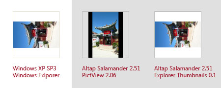 94px size thumbnails in Explorer and Salamander