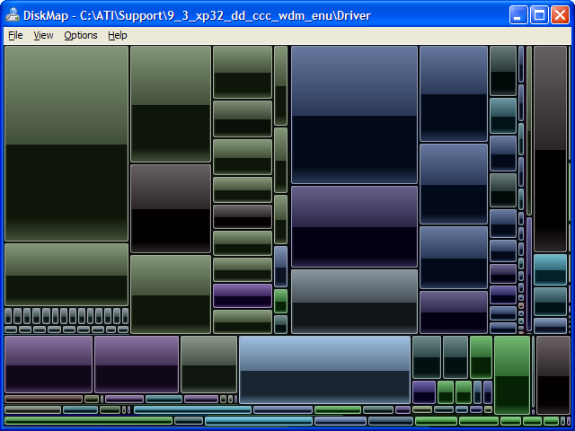 DiskMap 0.3b1 screenshot