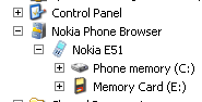 Nokia v Exploreru