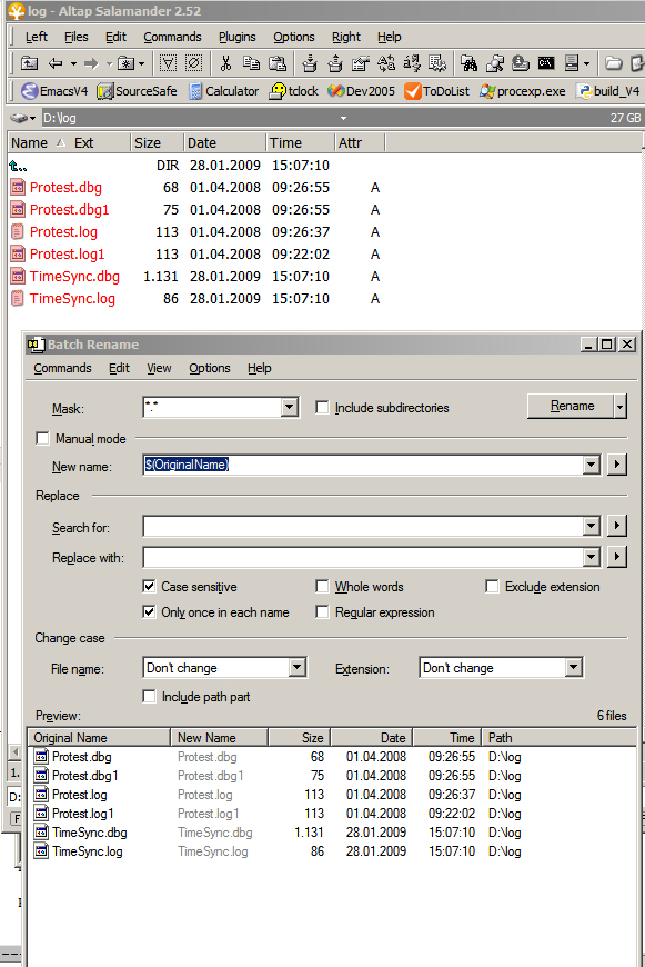files selected :)